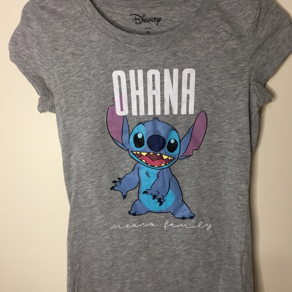Ohana stitch shirt.